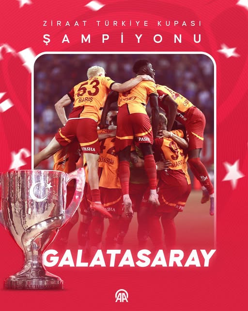 Galatasaray Ziraat Türkiye Kupası’nı Kazandı: Kutlama Mesajları Yağmur Gibi