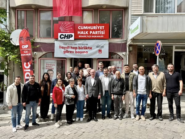 CHP Bigadiç’te Örgüt Toplantısı: Halkçı Belediyecilik Vaadi