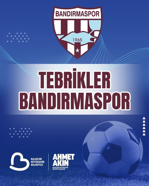 Bandırmaspor, Erzurumspor’u Yendi, Süper Lig’e Umutla Koşuyor