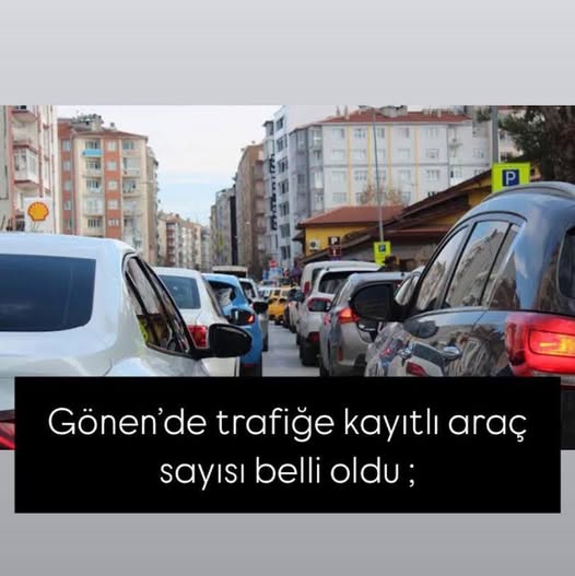 Gönen’de Araç Sayısı Artıyor: Motosiklet Kullanımı Öne Çıkıyor