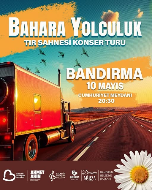 Bandırma’da Bahara Yolculuk Konser Turu Coşkusu Cumhuriyet Meydanı’nı Sardı