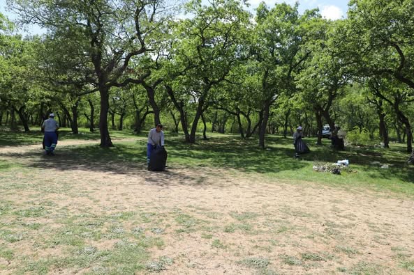 Gönen’de Hıdırellez Sonrası Gündoğan Korusu Tertemiz Hale Getirildi