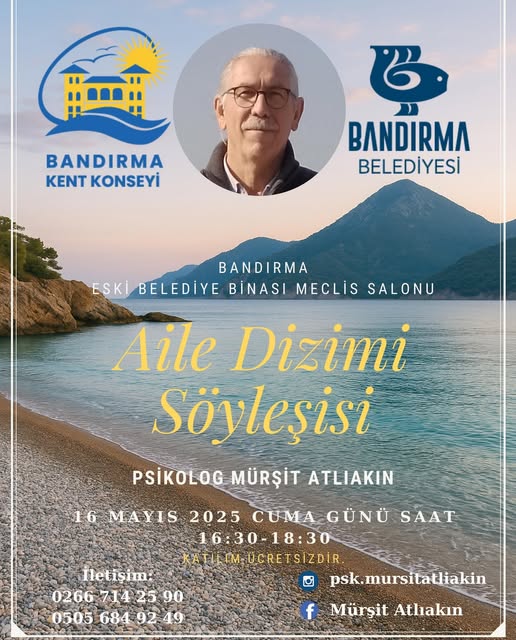 Bandırma’da Aile Dizimi Söyleşisi: Aile İlişkilerini Anlamak ve Güçlendirmek