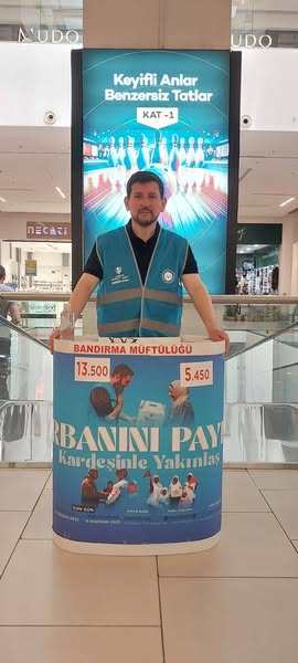 Bandırma Müftülüğü Kurban Paylaşımı Kampanyası Başlattı