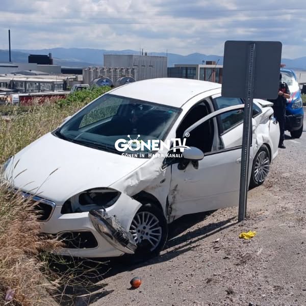 Gönen’de Trafik Kazası: 3 Yaralı