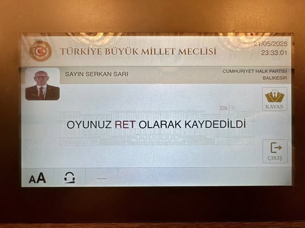 CHP’den Torba Kanun’a Ret Oyu