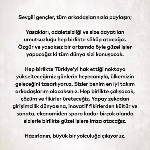 CHP Gençlik Kolları, Yeni Bir Başlangıç İçin Çağrı Yaptı