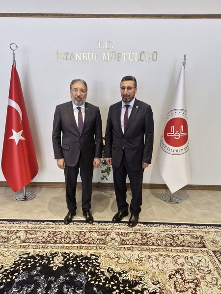Bandırma Müftüsü, İstanbul Müftüsü ile Görüşme Gerçekleştirdi