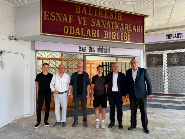 Balıkesir Esnafına Destek Projeleri Görüşüldü