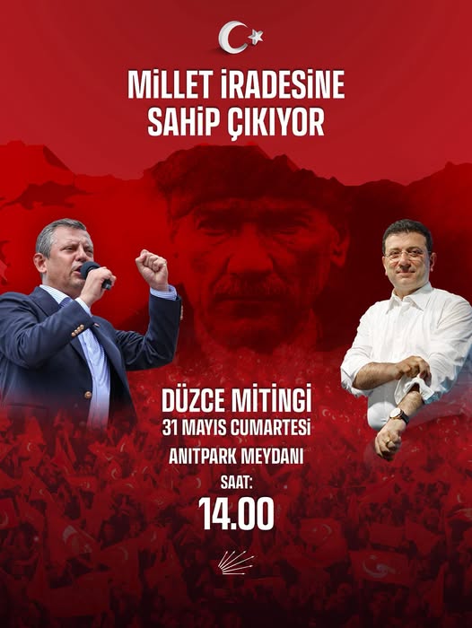 Düzce’de Seçim Heyecanı: Anıtpark Meydanı’nda Destek Çağrısı