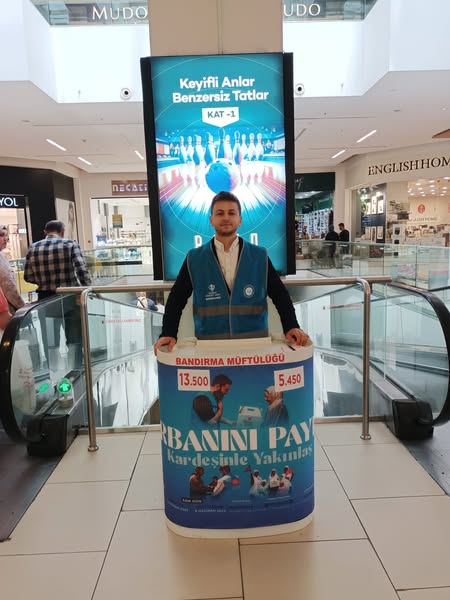 Bandırma Müftülüğü Kurban Paylaşım Kampanyası Başlattı