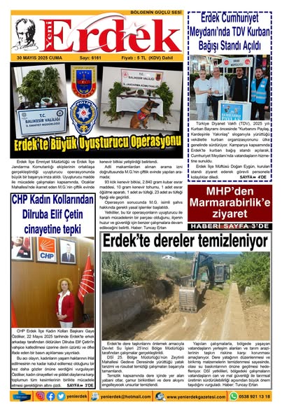 Erdek’te Yerel Gazete 49 Yılını Tamamladı