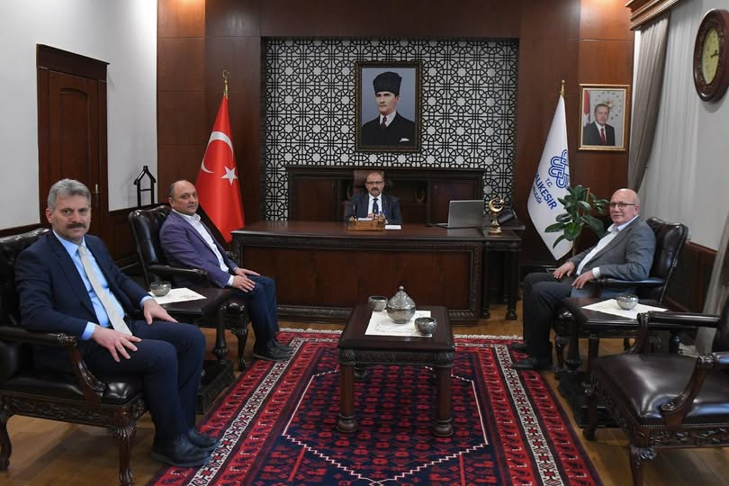 Balıkesir’de Esnaf Temsilcileri, Vali ile Bir Araya Geldi