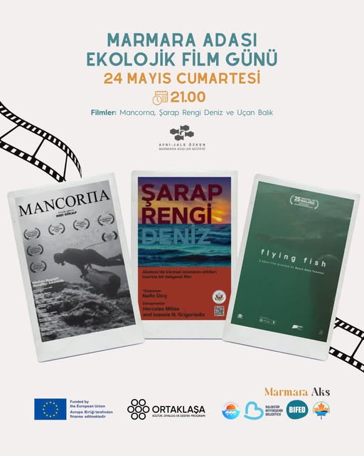 Marmara Adası’nda Ekolojik Film Günü Düzenleniyor: Denizlerin Geçmişi, Bugünü ve Geleceği Ekranlarda
