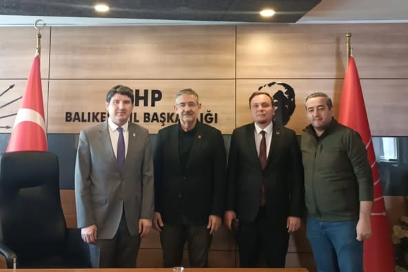 CHP Balıkesir İl Başkanlığı, SMMMO’dan Ziyaret Teşekkürü