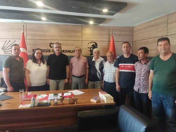CHP Balıkesir İl Başkanlığı’na Havran İlçe Delegasyonu Ziyareti