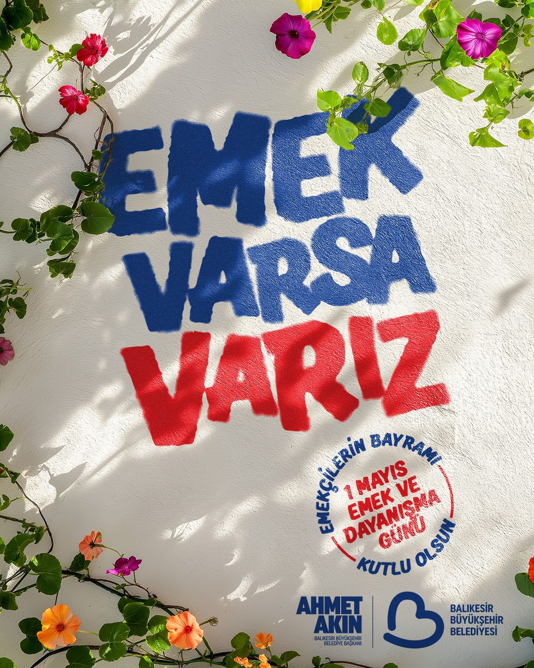 Balıkesir Büyükşehir Belediye Başkanı Akın, 1 Mayıs’ı Kutladı