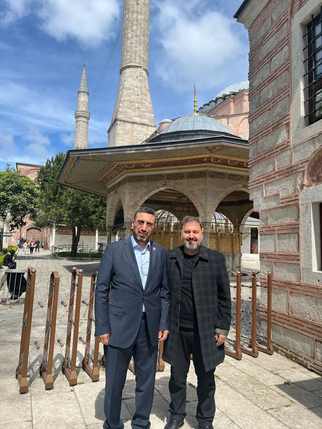 Bandırma Müftüsü Ayasofya’yı Ziyaret Etti, İmam Topçuoğlu ile Görüşme Gerçekleştirdi