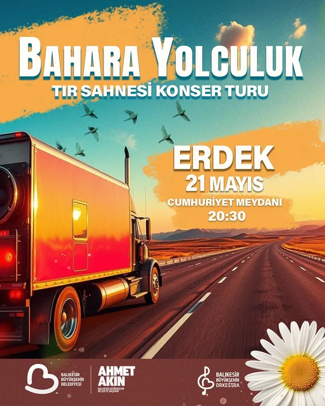 Balıkesir’de Bahar Konserleri Erdek’te Devam Ediyor