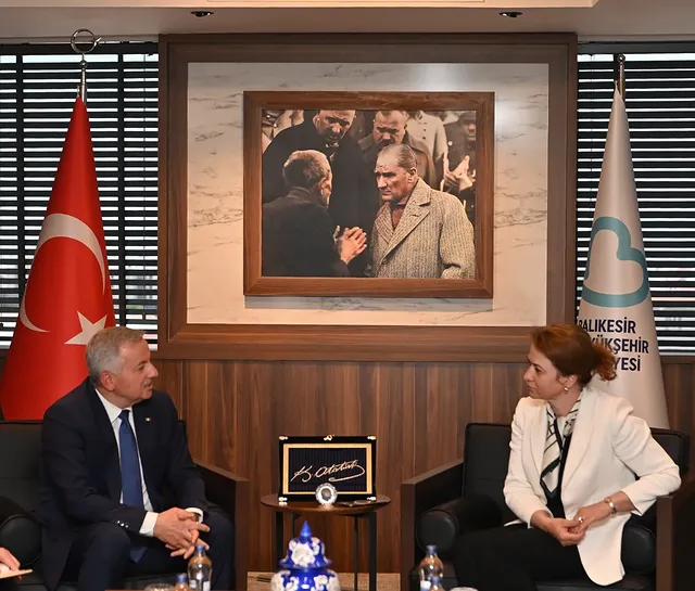 Balıkesir Büyükşehir Belediyesi, Moldova Büyükelçisi Croitor’u Ağırladı