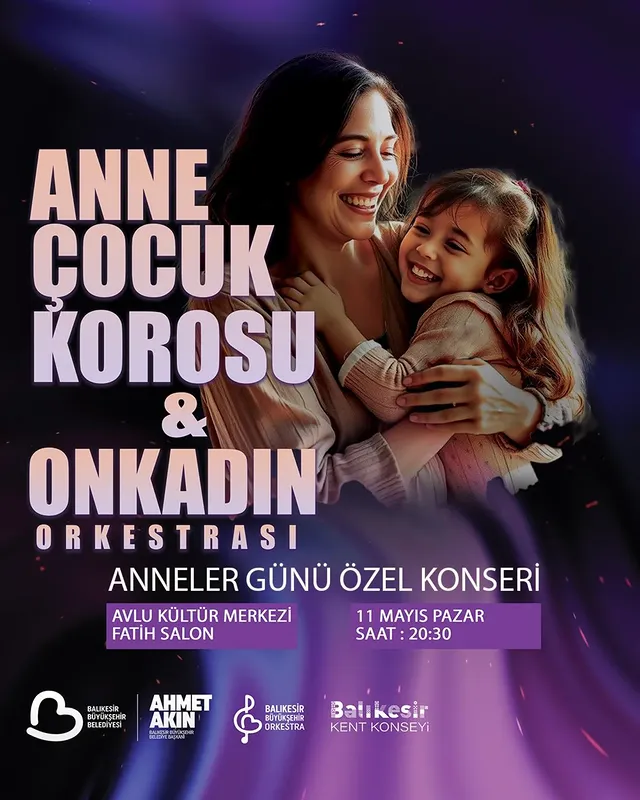 Balıkesir’de Anneler Günü Özel Konseri: ONKADIN Orkestrası Sahne Alıyor
