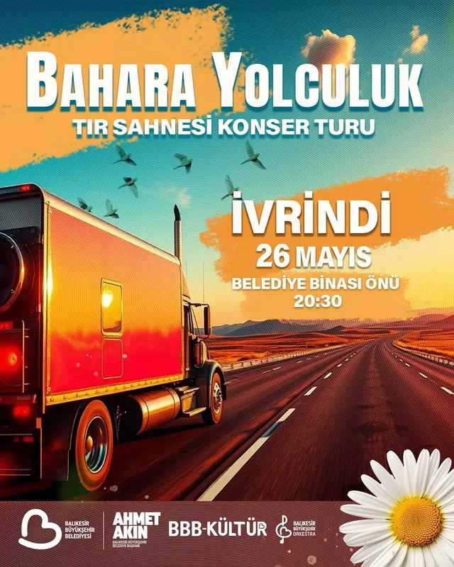 Balıkesir’de Bahara Yolculuk Konserleri İvrindi’de Sahne Alacak