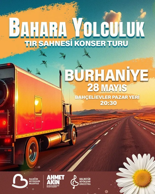 Balıkesir’de Bahar Konserleri Devam Ediyor: Sıradaki Durak Burhaniye