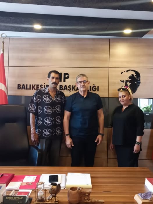 CHP Balıkesir İl Başkanlığı’na Roman Federasyonu Ziyareti