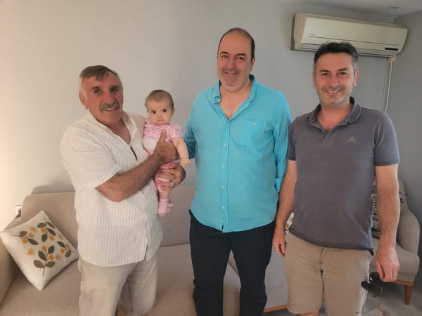 Marmara Adalar Belediyesi Başkan Vekili Alagaş, Yeni Doğan Bebek Ziyareti Gerçekleştirdi