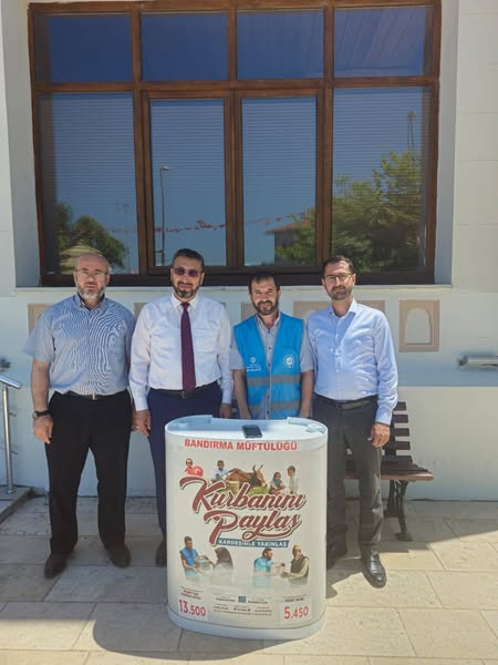 Bandırma’da Kurban Paylaşımı Kampanyası Tamamlandı