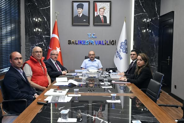 Balıkesir Valiliği’nde AB Projeleri Değerlendirme Toplantısı Yapıldı