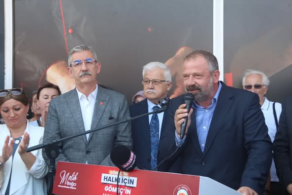 CHP Balıkesir’den Gömeç’e Halk Market Açılışı