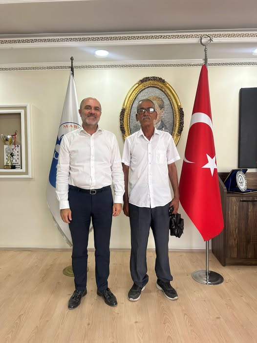Avşa Romanlar Derneği Başkanı Dinçer’i Ziyaret Etti