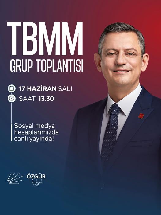 Özgür Özel Yarın TBMM Grup Toplantısı’nda Konuşacak