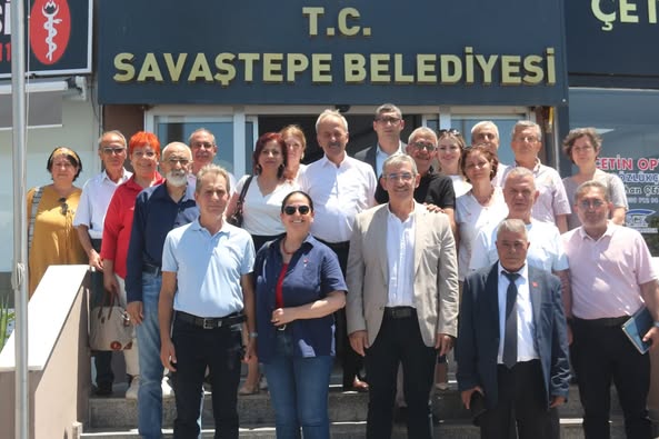 CHP Balıkesir İl Başkanlığı Savaştepe’de İlçe Başkanları Toplantısı Gerçekleştirdi