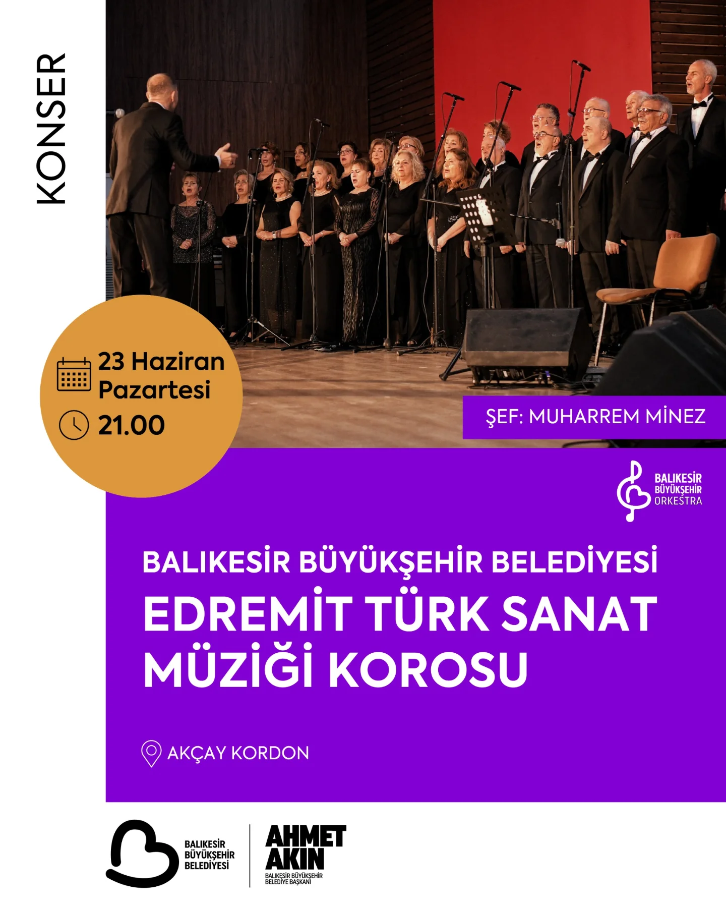 Balıkesir’de Türk Sanat Müziği Konseriyle Ruhlar Dinlenecek