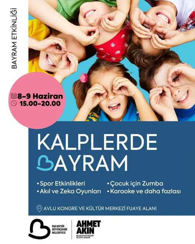 Balıkesir’de Çocuklara Bayram Şenliği Düzenleniyor