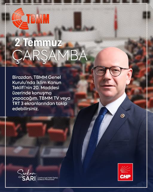 TBMM’de İklim Kanun Teklifi Görüşmeleri Başladı