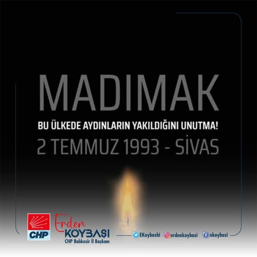 CHP Balıkesir’den Adalet Çağrısı: “Adalet Hala Küllerin Altında”