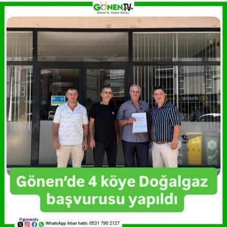 Gönen’de 4 Mahalle Doğalgaz Talebiyle Aksa’yı Ziyaret Etti