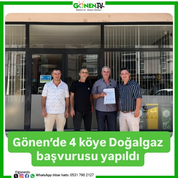Gönen’de 4 Mahalle Doğalgaz Talebiyle Aksa’yı Ziyaret Etti
