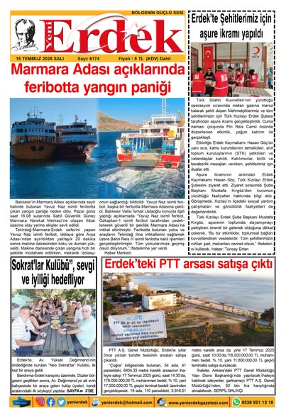 Erdek’te Yerel Haberler: 15 Temmuz 2025 Tarihli Gelişmeler