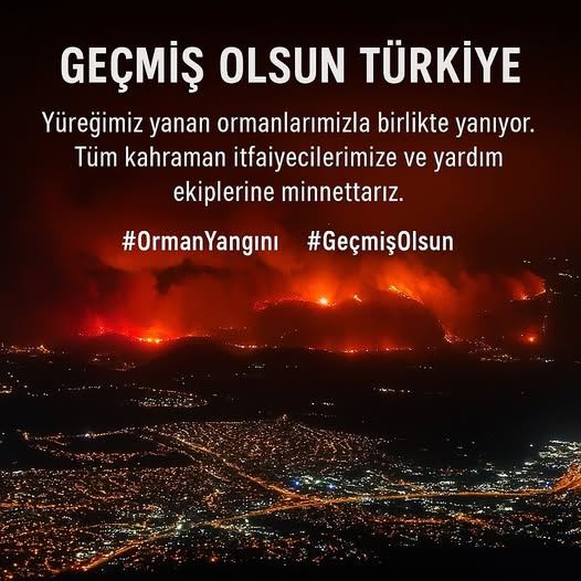 Bursa, Karabük ve Diyarbakır’da Yaşanan Yangınlarda Doğa ve Can Kayıpları