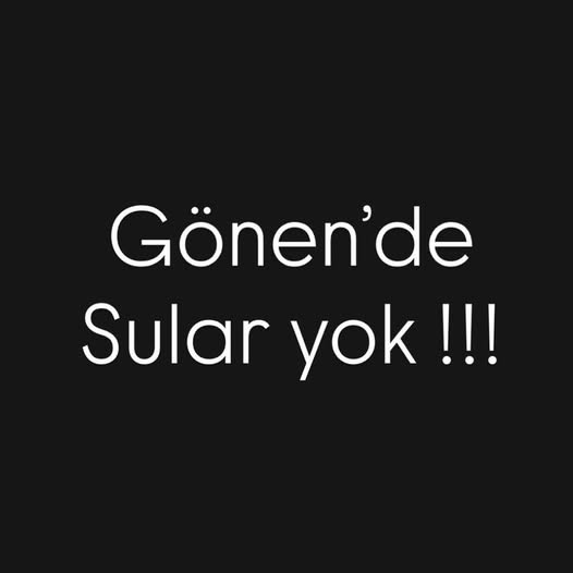 Gönen’de Sular Yok: Vatandaşlar Susuzlukla Mücadele Ediyor, BASKİ’den Aynı Bahaneler