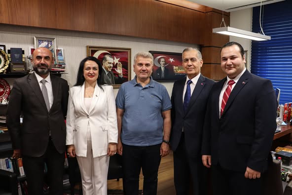 Tüm İşveren Sendikaları Konfederasyonu Heyeti Gazi Meclis’i Ziyaret Etti