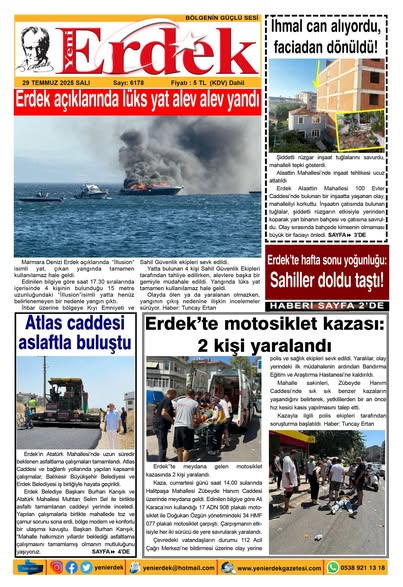 Erdek’te Yerel Gazete Yeniden Okuyucuyla Buluşuyor