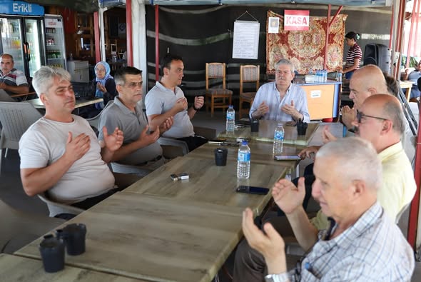 Bandırma Belediyesi Başkan Vekili Türkmen, Aşure Hayrına Katıldı