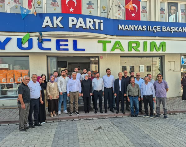 AK Parti’li Canbey, Manyas’ta Partililerle Buluştu