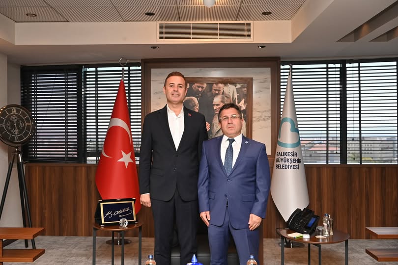 Balıkesir Büyükşehir Belediye Başkanı Akın, Balıkesir Üniversitesi Rektörü Prof. Dr. Oğurlu ile Gelecek Vizyonunu Konuştu