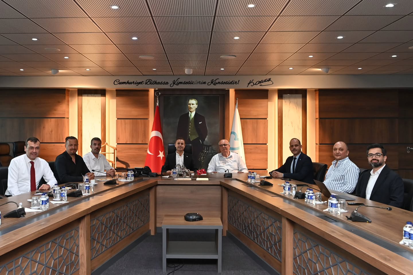 Balıkesir Büyükşehir Belediyesi Esnaf Odaları Başkanlarını Ağırladı